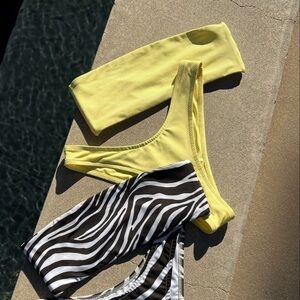 Clyque the Label and Tan + Lines swim collaboration 💛